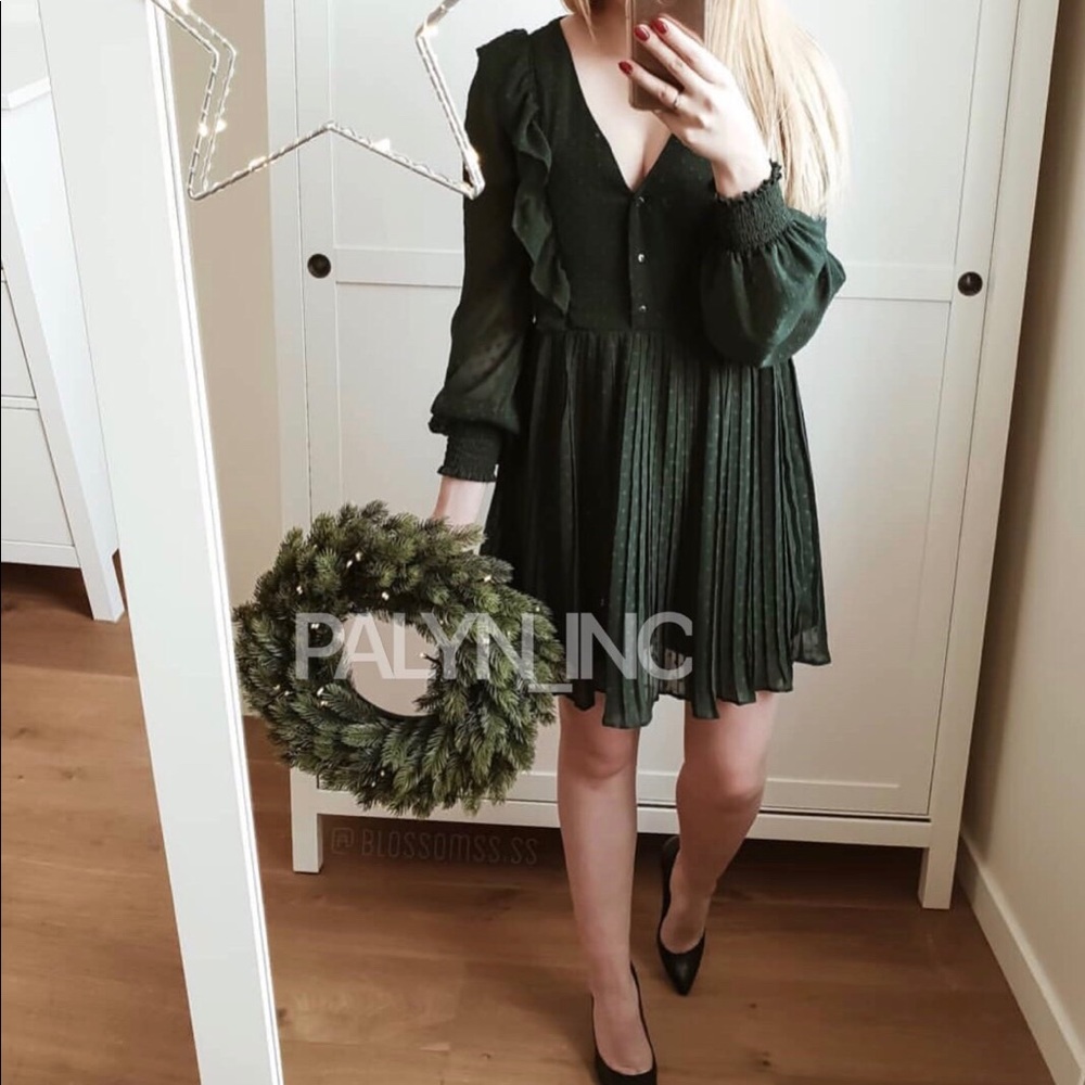 NWT ZARA DOTTED MESH PLAYSUIT JUMPSUIT - Picture 4 of 11